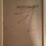 Oil painting on wood signed “golden autumn leaves”