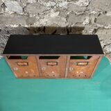 Block of 3 mailboxes from the 70s/80s