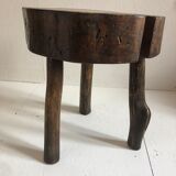 Brutalist tripod coffee table