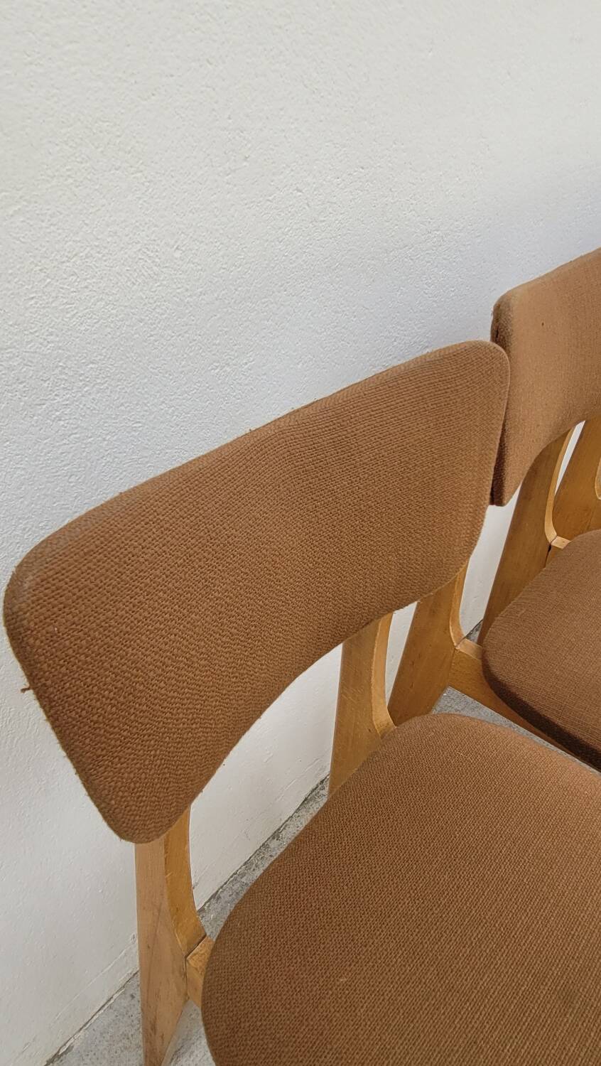 Series of 4 vintage chairs - 1950s