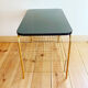 Meuble platine vintage et porte vinyles