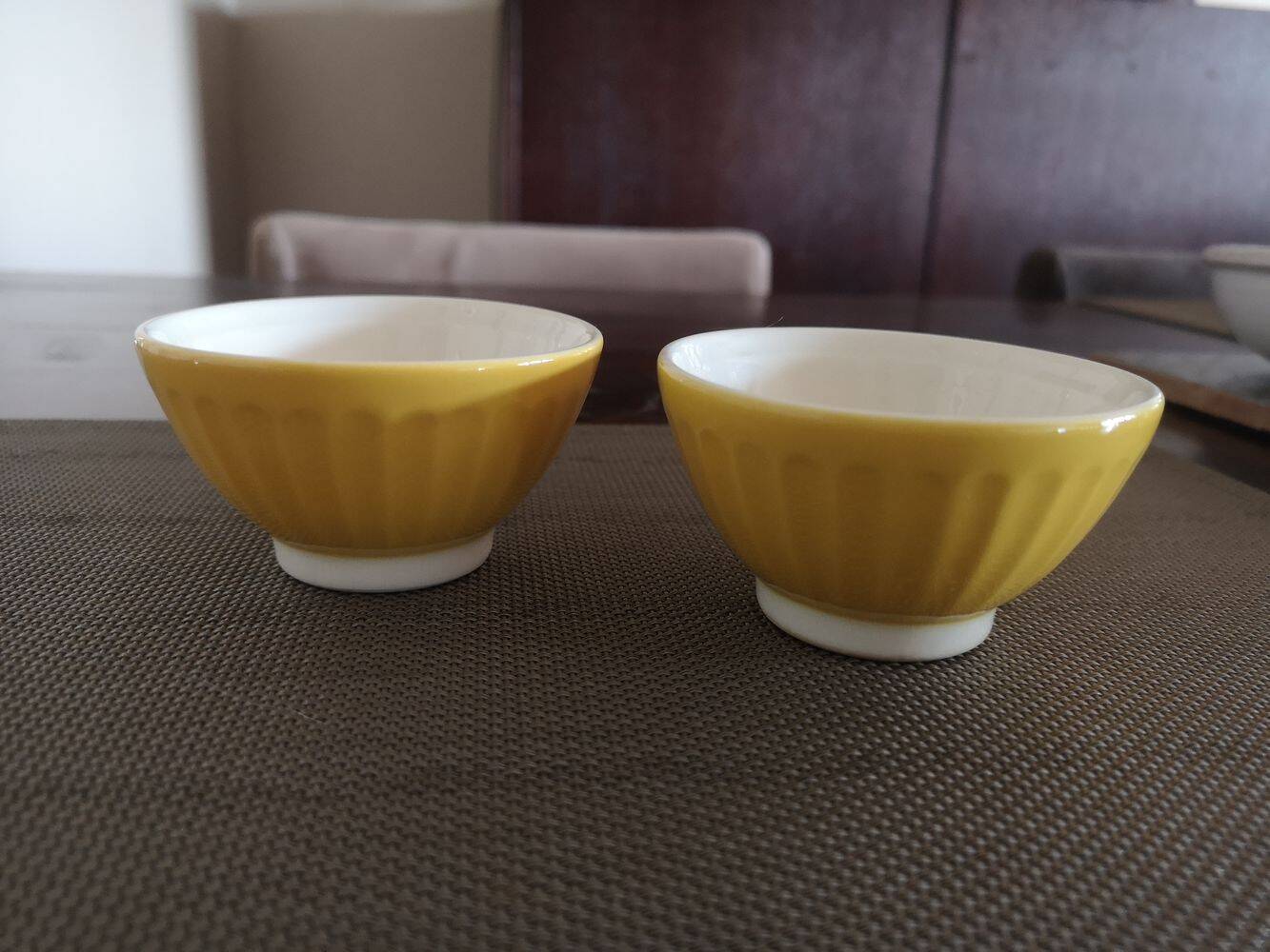 Duo of small ceramic bowls - Italian work - 1960s/1970s