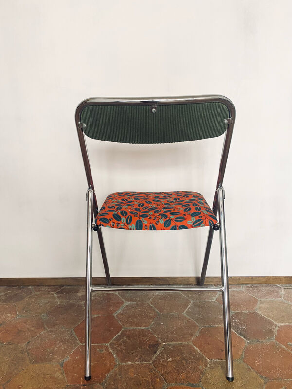 Chaise plainte vintage life style orange