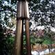 Muller brothers Luneville brass chandelier 1920/1930