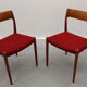 Danish Chairs by Niels Møller for J. L. Møllers, 1960