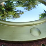 Brass witch mirror 47 cm