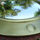 Brass witch mirror 47 cm
