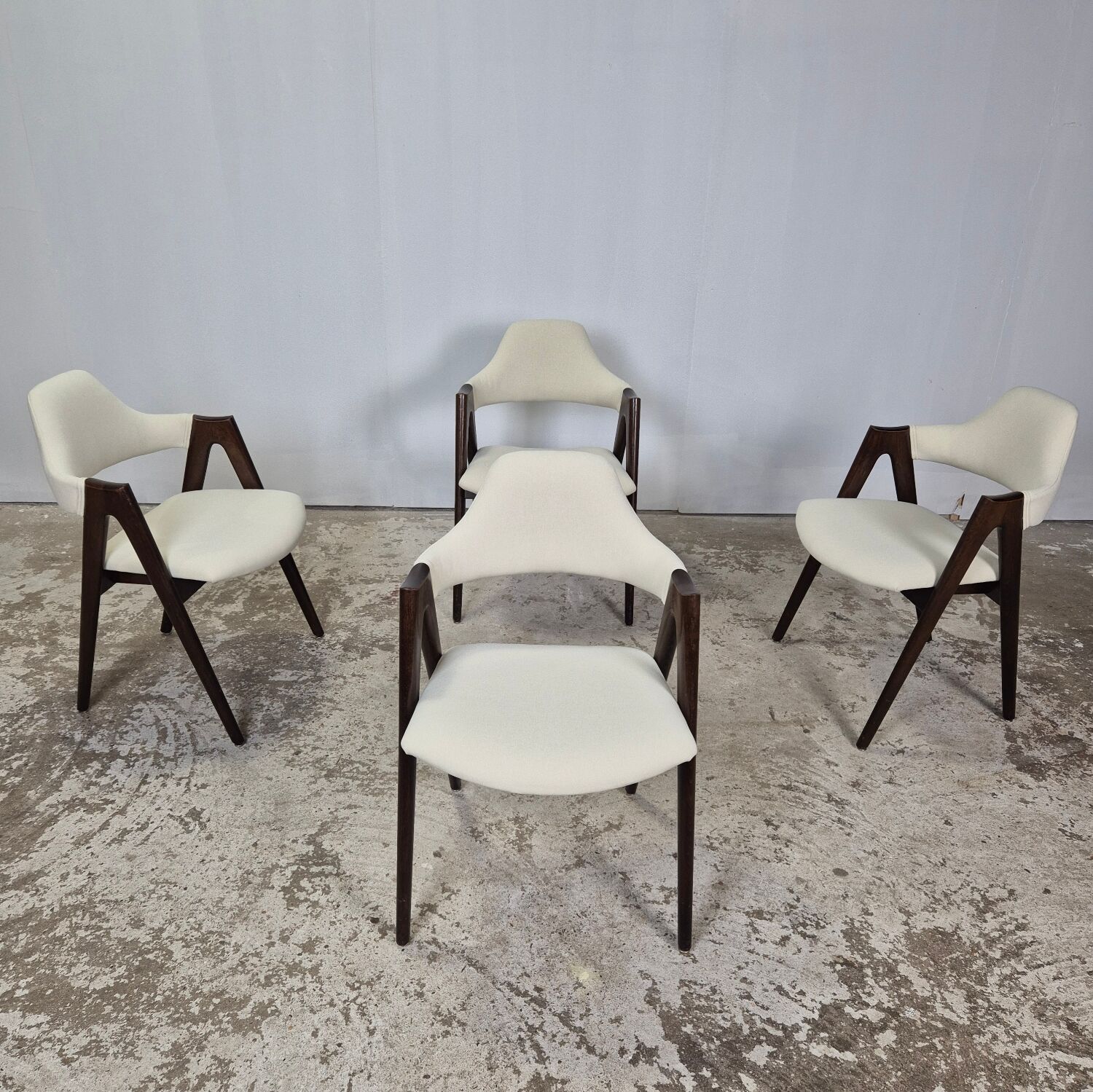Kai Kristiansen 'Compass Chair' vintage Danish dining chair