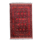 Tapis afghan Khal Mohammadi 160x102 cm, tapis turkmène vintage Ersari