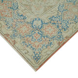 Handmade Oriental Contemporary 1980s 291 cm x 414 cm Beige Wool Carpet