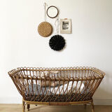 Wicker crib