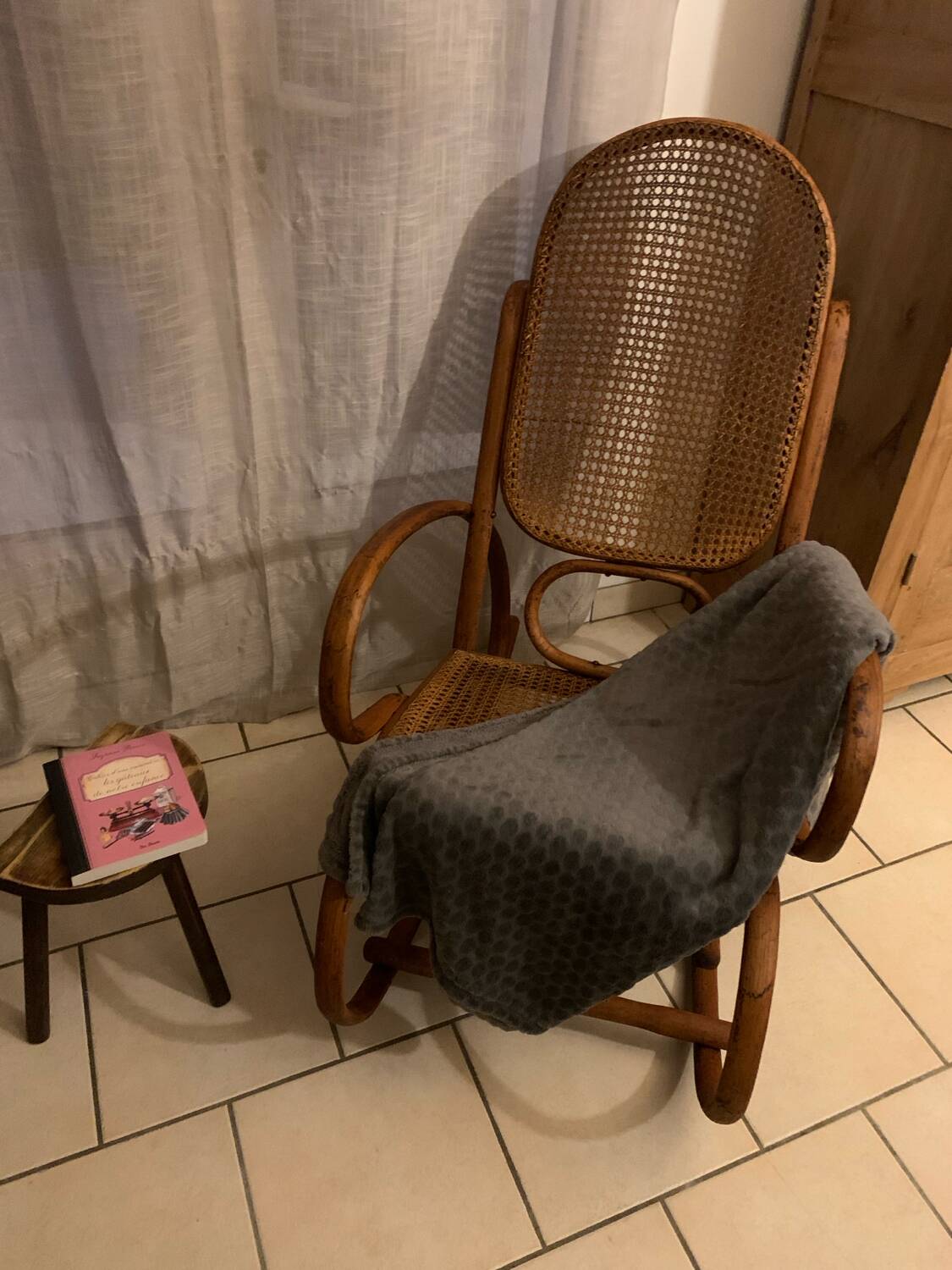 Thonet style rocking chair