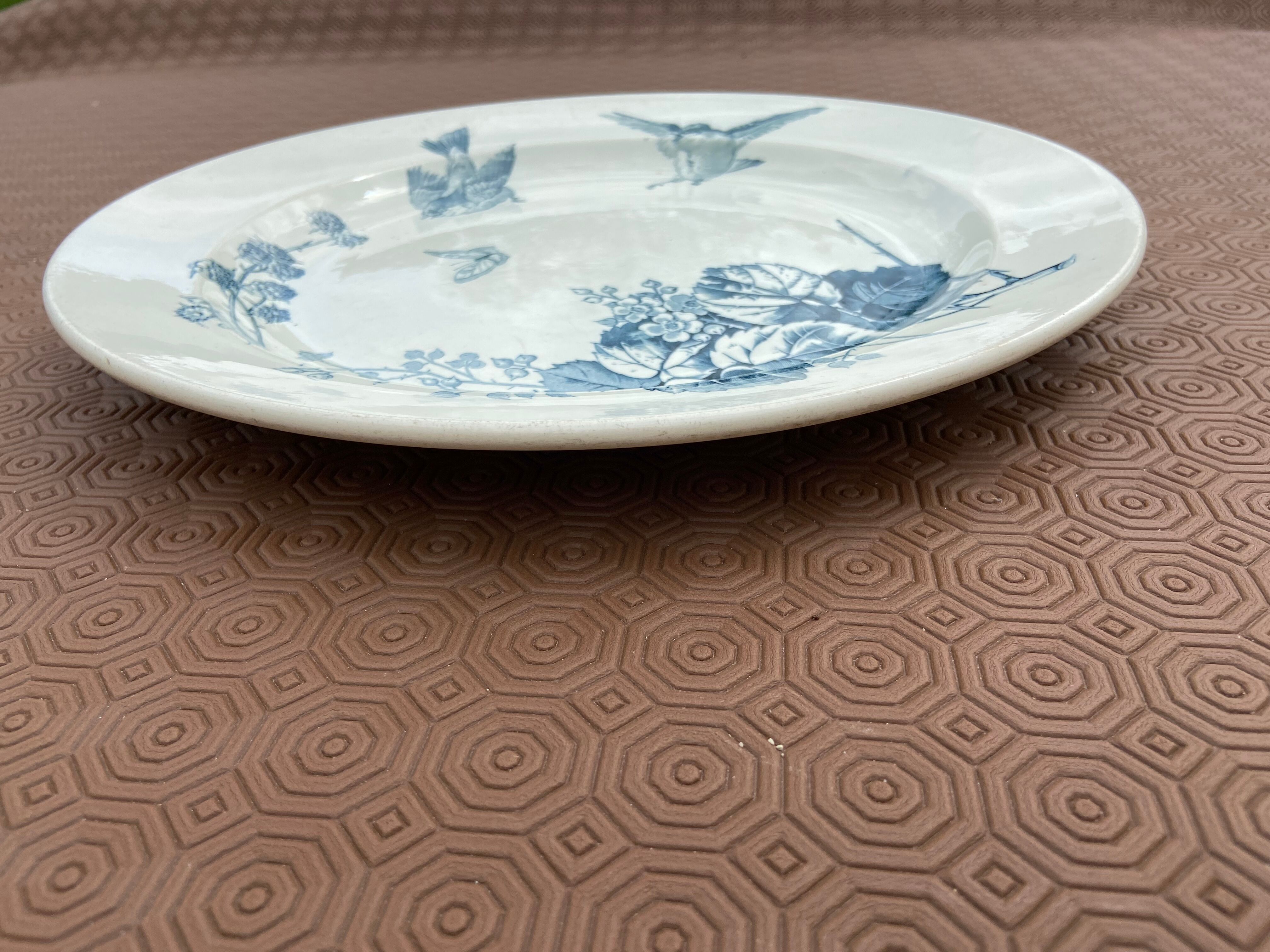 Luneville earthenware dish