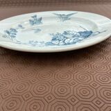 Plat en faïence Luneville