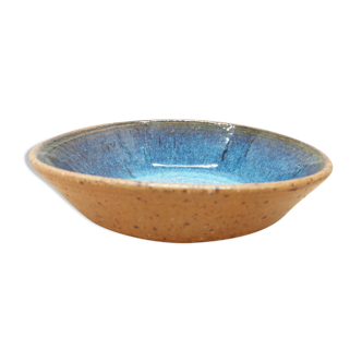 Vide poche grès bleu vernissé