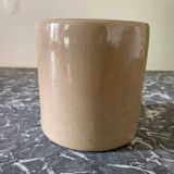 Glazed stoneware pot