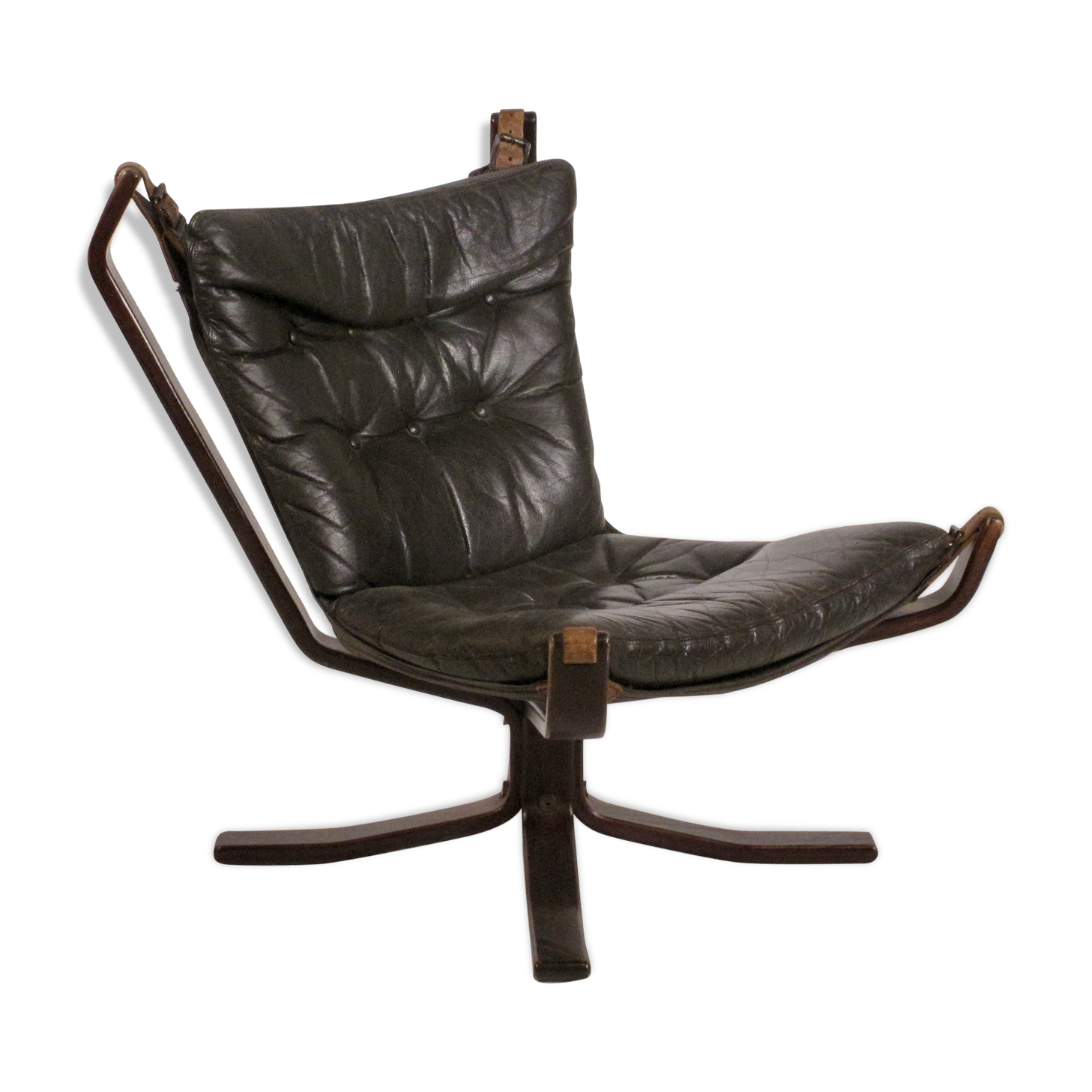 Fauteuil "falcon" de Sigurd Ressel, Norvège 1970