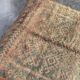 Moroccan peach and green carpet - 220 x 388 cm