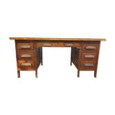 Minister's desk 1930 parquet oak