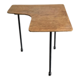 Bedside chair sofa end plywood folk art 1960