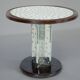Italian Art Deco mirrored side table from the 1930s