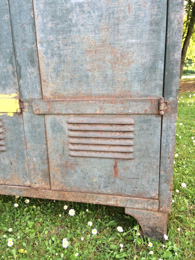 Locker metal cabinet factory 2 doors