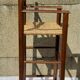 Straw high chair for children H 93 cm