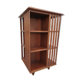 Revolving library of ancient notary 1920 oak