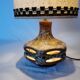 Openwork ceramic lamp, Stein Keramik, Germany, space age, 1960.