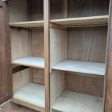 Parisian armoire style oak wardrobe