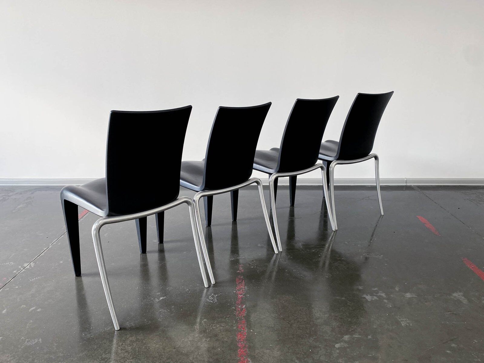 Vintage Chair Louis 20 by Philippe Starck for Vitra, 1990s, Set of 4