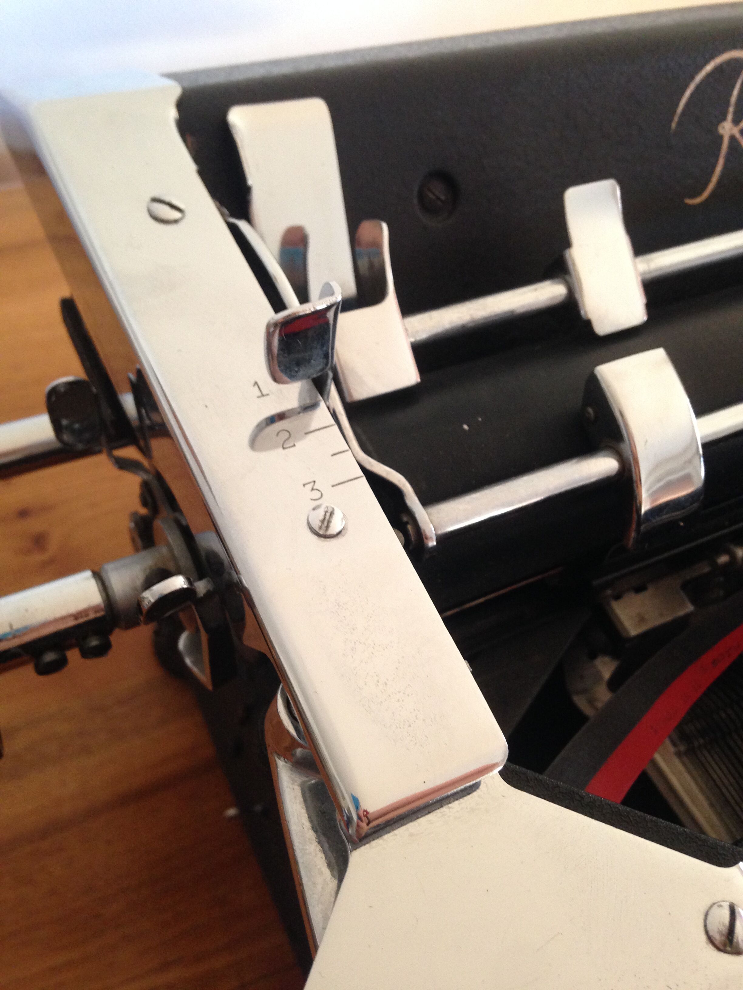 Typewriter Rooy B44 1950