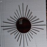 Miroir soleil fer forgé