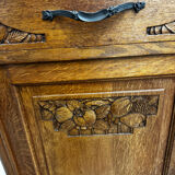 Louis XVI buffet in wood and marble