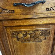 Louis XVI buffet in wood and marble