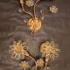 Set Hollywood Regency Wandlampe vergoldet Messing Swarovski-Kristalle Palwa