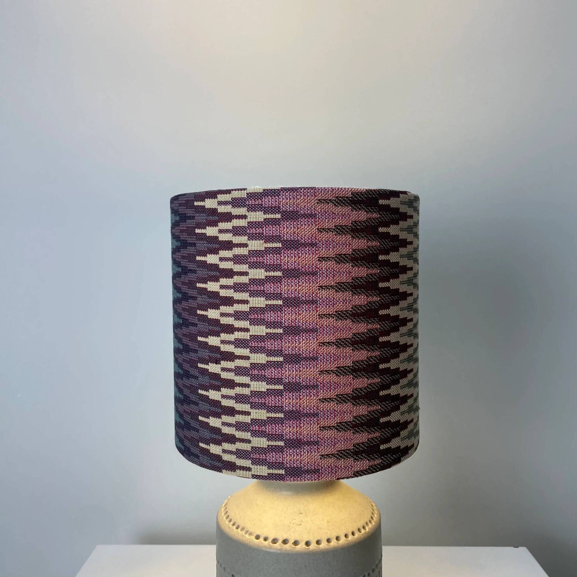 1960s Italian Bitossi style ceramic table lamp