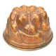 Old copper cake mold, nineteenth