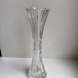 Vase / soliflore en cristal années 50