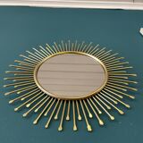 Metal sun mirror, 31 cm