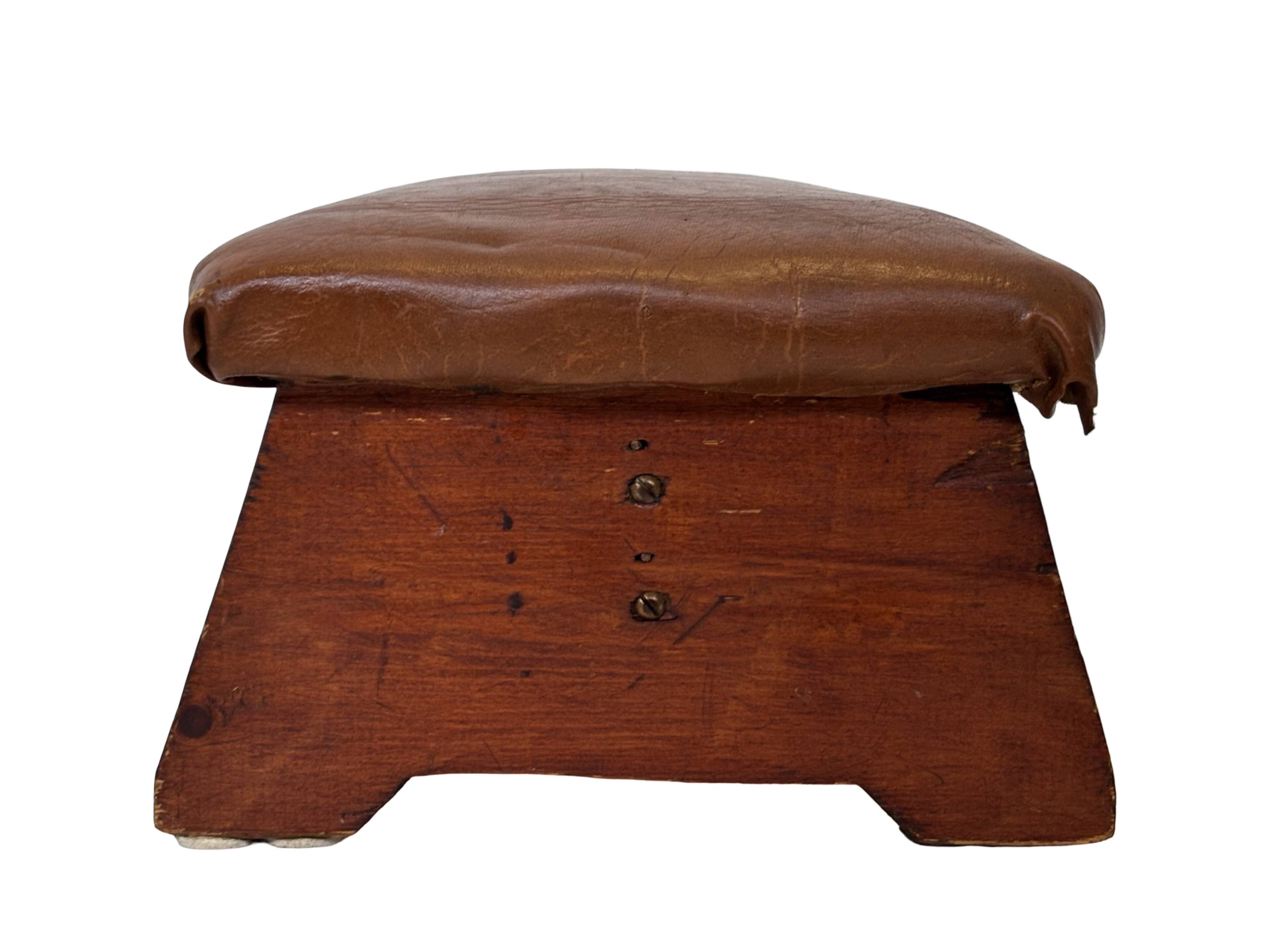 Art Deco footstool foot rest minimalist 30's design
