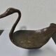 Empty pocket duck deco signed forge iron