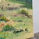Landscape oil painting