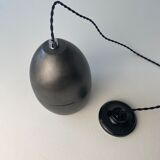 Lot 3 old metal pendant lamps 1970 vintage