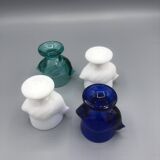 Set of 4 vintage Luminarc egg cups