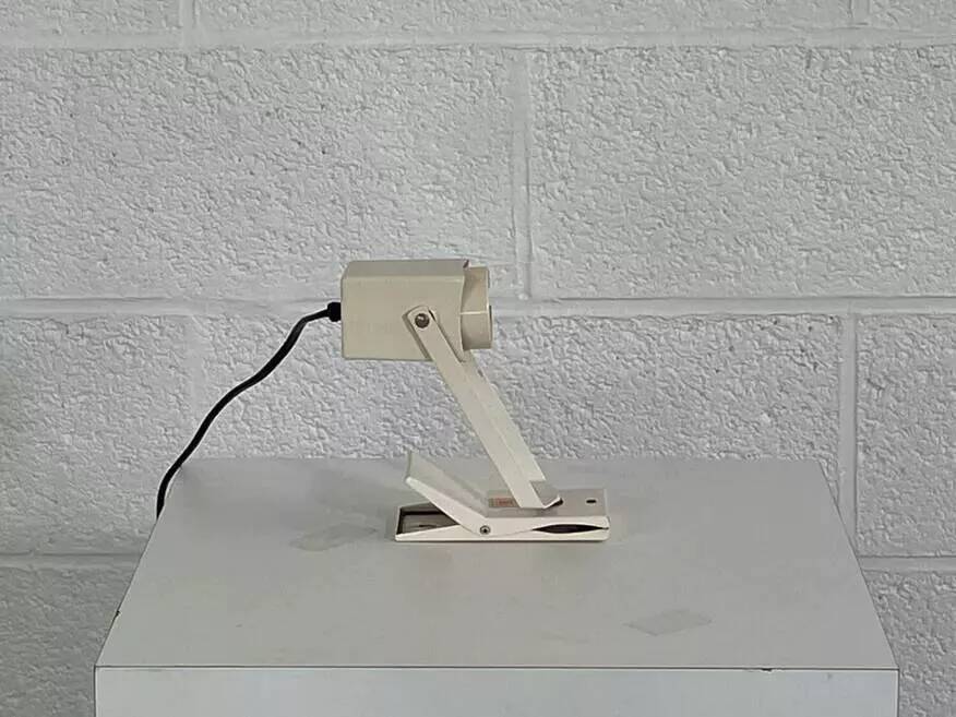 Lita white metal vintage spotlight