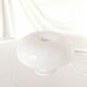 Lampe champignon en plastique blanc