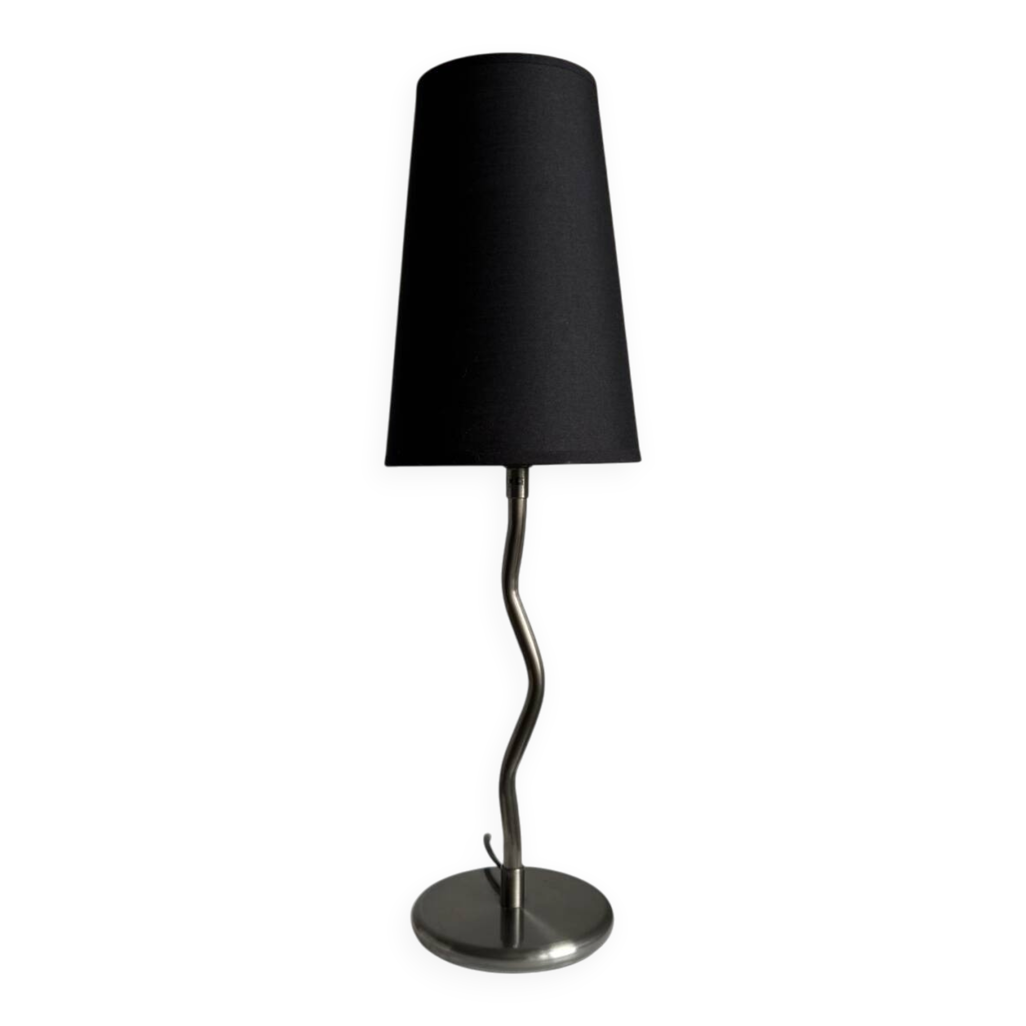 Vintage Mid Century Modern IKEA Antinom Zig Zag Table Lamp