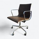 Brown Herman Miller Original Eames EA335 Desk Aluminium Chair