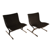 Paire de fauteuils de Ross Littel